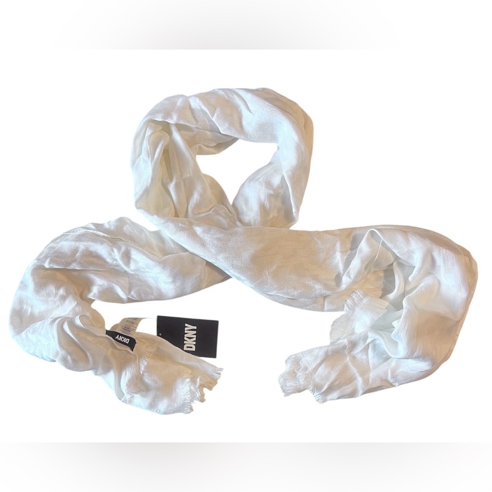 Women's Nine West Signature Scarf  28"x72" Silky Sheen NWT Ivy Ret. $58 Classic